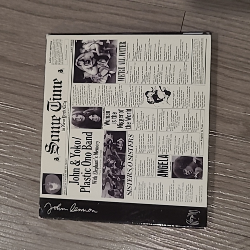 Exellent Condition John & Yoko Plastic Ono Band CD